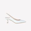 Roberto Festa Slingback In Softy Bone Roser Slingback