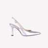 Roberto Festa Slingback In Luxor Silver Lavinia Slingback