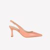 Roberto Festa Slingback In Nappa Cipria Frans Slingback